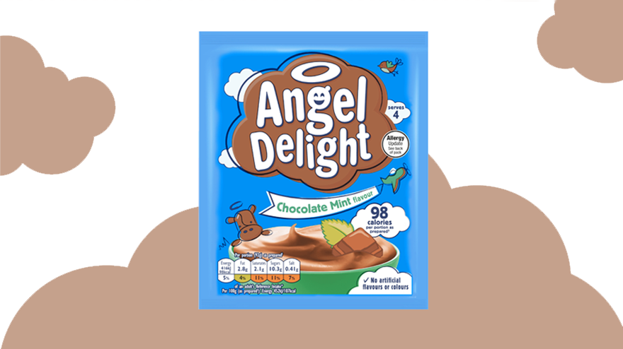 chocolate mint angel delight